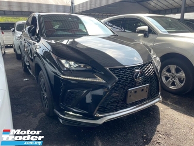 2019 LEXUS NX300 2.0 Turbocharged F Sport Panaromic Roof 3 Led Projector Headlamps Memory Electric Sport Leather Seat