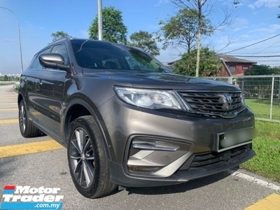 2019 PROTON X70 1.8 AUTO MEILAGE BELOW 40K KM FULL SERVICE PROTON 360 CAMERA LEATHER SEAT SUNROOF CONDITION LIKE NEW