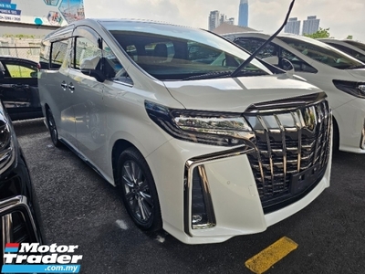 2020 TOYOTA ALPHARD 2.5 Type Gold Sunroof Apple Carplay Android Auto 3 LED Reverse Camera Power boot Unregistered