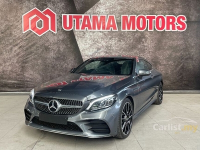 Recon PROMOTION 2019 MERCEDES BENZ C300 2.0 AMG LINE PREMIUM COUPE UNREG ADVANCED SOUND READY STOCK UNIT FAST APPROVAL - Cars for sale
