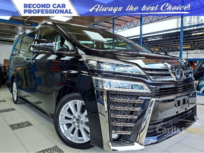 Recon Toyota VELLFIRE 2.5 (A) Z SPEC 7 SEATER 2POWER DOOR DIM 38kKM #0196A - Cars for sale