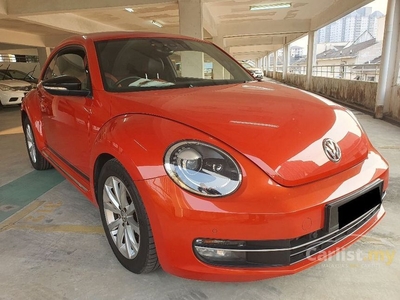 Used 2015 Volkswagen The Beetle (HOW TO STAY CUTE - FREE TRAPO CAR MAT + FREE GIFTS + READY STOCK + TRADE IN DISCOUNT) 1.2 TSI Club Coupe - Cars for sale