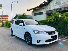used 2013 lexus ct200h f sport for sale in malaysia 216971 - caricarz.com