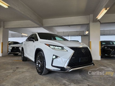 Recon 2019 Lexus RX300 2.0 F Sport SUV YEAR-END PROMO - Cars for sale