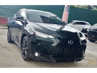 Recon 2022 Lexus NX350 2.4 Turbo F Sport SUV TRD/Panoramic Roof/Orange Brake Calipers/Red seats Unregistered - Cars for sale