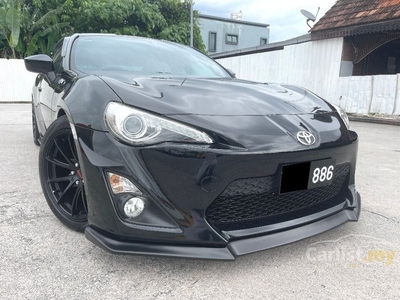 Used 2013/2018 Toyota 86 2.0 Coupe (A) , FULL BODYKIT , PADDLE SHIFT , REVERSE CAMERA , SPORT RIM ** 1 OWNER , NICE NUMBER , FREE 86 ACCESORRIES ** - Cars for sale