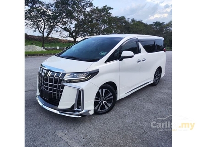 Used 2018 Toyota Alphard 3.5 MPV SC(A)70K KM SERVICE RECORD / 7 SEATER / 2 POWER DOOR / POWER BOOT / JBL SOUND SYSTEM / SUNROOF MOONROOF / FACELIFT MODEL - Cars for sale