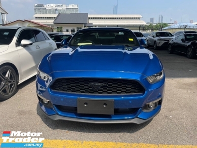 2018 FORD MUSTANG Unreg Ford Mustang GT Coupe 2.3 EcoBoost Turbo Engine Camera Push Start Engine 6Speed