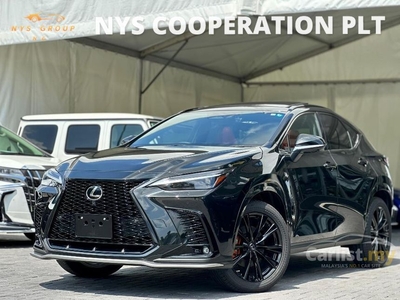 Recon 2022 Lexus NX350 2.4 Turbo F Sport SUV AWD Unregistered Ready Stock Brand New Condition - Cars for sale