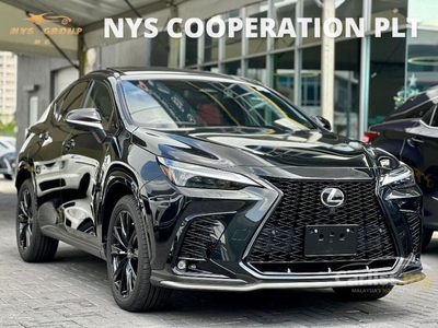 Recon 2022 Lexus NX350 2.4 Turbo F Sport SUV AWD Unregistered READY STOCK Normal,Eco,Sport S , Sport S Plus Adaptive Variable Suspension 20 Inch F Sport Whe - Cars for sale