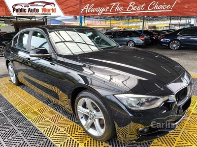 Used Bmw 316i 1.6 (A) TURBO F30 BLACK PERFECT WARRANTY - Cars for sale
