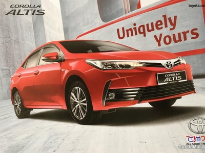 Toyota Corolla Altis 1.8G(A)-Great Promotion/Rebate/Offer(NEW) Automatic 2017