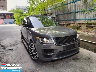 2016 LAND ROVER RANGE ROVER VOGUE 5.0L AutoBiography SuperCharged High Spec. Genuine Mileage. Immaculate Condition. See To Believe