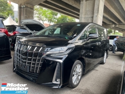 2020 TOYOTA ALPHARD 2.5 S 8 SEATER MPV 2 POWER DOOR APPLE CAR PLAYING WITH REAR MONITOR 18 SPORT WHEEL