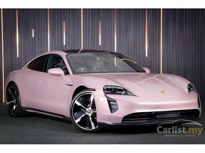 Recon 2021 Porsche Taycan 93.4kWh FROZEN BERRY SportDesign Package - Cars for sale