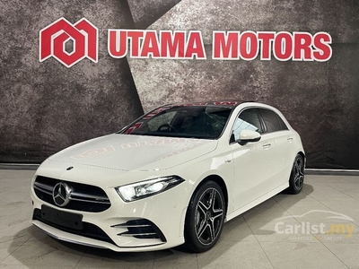 Recon NEW YEAR SALES 2019 MERCEDES BENZ AMG A35 2.0 4MATIC PREMIUM PLUS UNREG PANORAMIC READY STOCK UNIT FAST APPROVAL - Cars for sale
