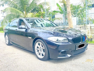Used BMW 520i 2.0 M-SPORT (A) FACELIFT PADDLE SHIFT ELECTRIC MEMORY SEATS VERY GOOD CONDITION VVIP OWNER ( 3 YEAR WARRANTY ) CAR KING - Cars for sale