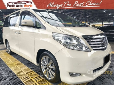 Used TOYOTA ALPHARD 2.4 G PREMIUM SUNROOF LEATHER WARRANTY - Cars for sale