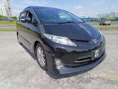 Used 2009/2012 Toyota Estima 2.4 Aeras FACELIFT (A) PUSH START, FULLY LEATHER, 7 SEATED, 2 POWER DOOR, FULL BODYKIT, REVERSE CAMERA (PERFECT CONDITION) - Cars for sale