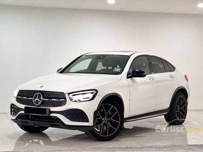 Used 2020 Mercedes-Benz GLC300 2.0 4MATIC AMG Line Coupe UNDER WARRANTY LOW MILEAGE FULL SERVICE RECORD VIEW TO BELIEVE CONDITION FAST APPROVAL - Cars for sale