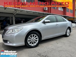 2013 TOYOTA CAMRY 2.0 G 1 Owner Full Services UMW 1y Warranty