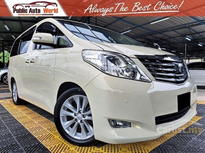 Used Toyota ALPHARD 2.4 G PREMIUM SUNROOF LEATHER WARRANTY - Cars for sale