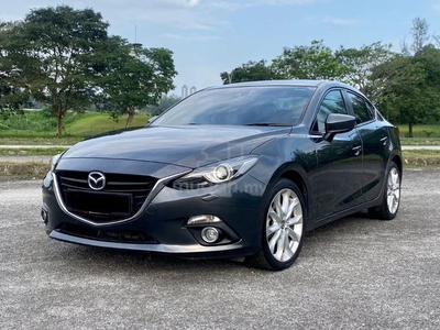 Mazda 3 2.0 SEDAN GL FullSpec (A) Full Loan !