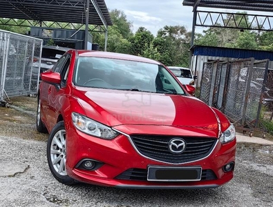 Mazda 6 2.0 FACELIFT (A) CHEAPEST TIPTOP EASY LOAN