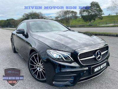 Mil-13k 2018/22 Mercedes Benz E300 2.0 COUPE AMG