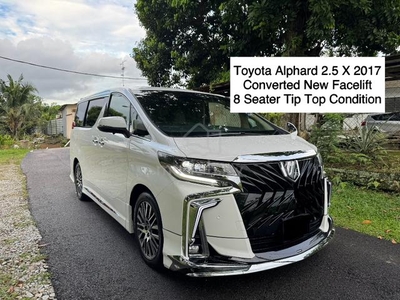 Toyota ALPHARD 2.5 X (A) 2017 2019 2020 2016