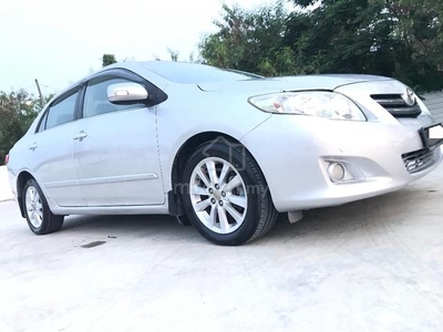 Toyota COROLLA ALTIS 1.8G(A)LEATHER SEAT/FULL SPEC