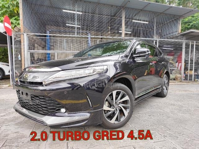 GRED 4.5A*2019 Toyota HARRIER 2.0 PREMIUM TURBO(A)