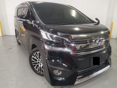 Toyota VELLFIRE 2.5 (A) NO PROCESSING CHARGE