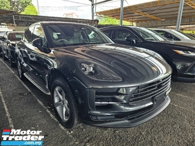2019 PORSCHE MACAN 2.0 Panoramic roof Sport Chrono Package 360 Camera 4 LED Headlights High Spec Unregistered