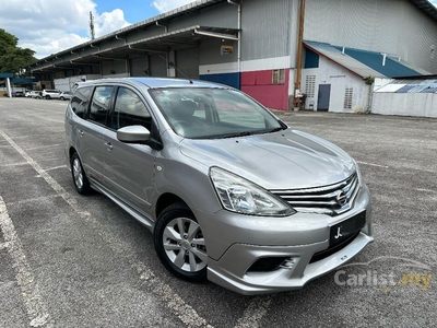 Used 2018 Nissan Grand Livina 1.6 (A) IMPUL-Version, New Facelift, DOHC 16-Valve 104HP 4 Speed, 2-Airbags, Android Player, Reverse Camera, Full Bodykit - Cars for sale