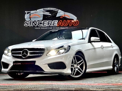 MERCEDES BENZ E200 FACELiFT AMG P/SUNROOF F.S.R