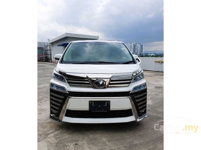 Recon 2019 Toyota Vellfire 2.5 Z G - ALPINE - SUNROOF/MOONROOF - BSM - DASH CAM - Cars for sale