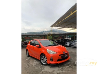 Used 2012/2017 [PROMOSI TERHEBAT FREE 1 Year WARRANTY AND SERVIS] 2012 Toyota Prius C 1.5 Hybrid Hatchback - Cars for sale