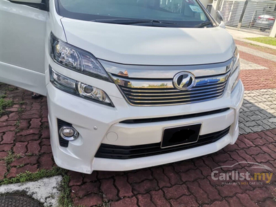 Used 2012 Toyota Vellfire 2.4 Z G Edition MPV - Cars for sale