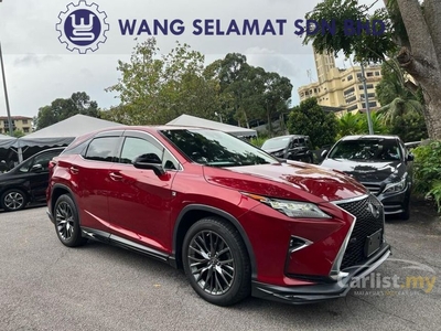 Recon (CHEAPEST IN KL) 2018 Lexus RX300 2.0 F Sport WITH TRD BODYKIT 4WD HUD BSM HIGH SPEC LOW MILEAGE 100 ACCIDENT FREE - Cars for sale