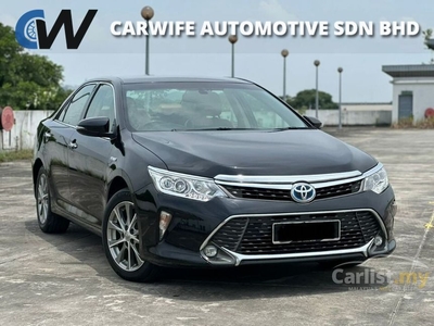 Used 2017 TOYOTA CAMRY HYBRID 2.5 FULL SPEC LUXURY ONE OLD MAN ONWER - Cars for sale