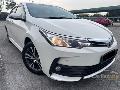 Used 2018 Toyota Corolla Altis 1.8 (A) G Sedan Leather Seat - Cars for sale