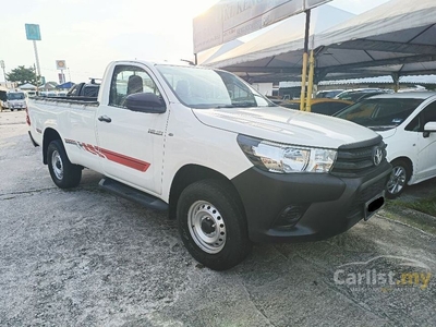 Used 2018 Toyota Hilux 2.4 Pickup Truck Single Cab - (WARRANTY ADA, BOLEH LOAN) - Cars for sale