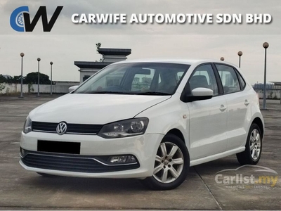 Used 2018 VOLKSWAGEN POLO HATCHBACK 1.6 AUTO FREE SERVICE FREE WARRANTY *JUALAN MURAH AKHIR TAHUN YEAR END SALES* - Cars for sale