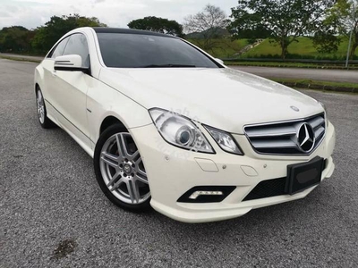 Mil-96k 2011 Mercedes Benz E250 1.8 AMG LINE COUPE