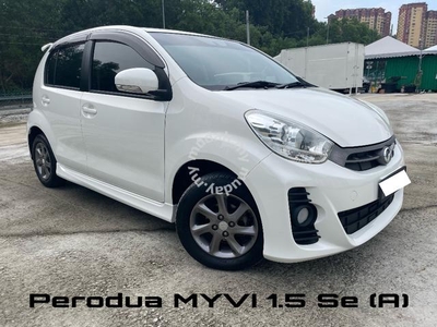 Perodua MYVI 1.5 SE ZHS (A) ONE YR WARRANTY