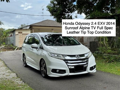 Honda ODYSSEY 2.4 EXV (A) Sunroof 2014 2016