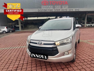 Toyota INNOVA 2.0G (A) 3 YRS WARRANTY SERVICE