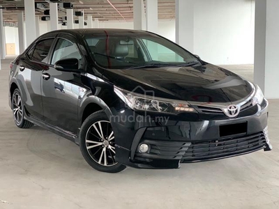 WITH WARRANTY 2017 Toyota COROLLA 1.8 ALTIS G (A)
