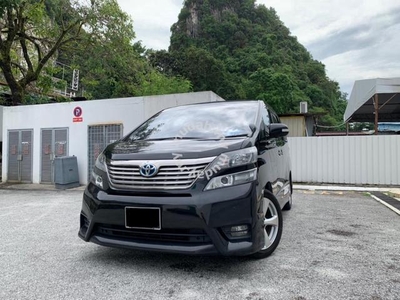 Toyota VELLFIRE 2.4 V (A) 1OWNER ANDROID PLAY